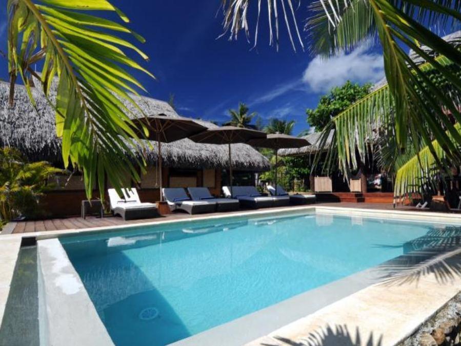 Green Lodge Moorea Temae Exteriör bild